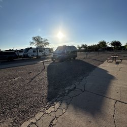 OK RV Park - Our campsite
