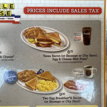 Waffle House - prices include lespax - Breakfast & Brunch Near Me - Washington, North Carolina Waffle House - prices include lespax - Breakfast & Brunch Near Me - Washington, North Carolina