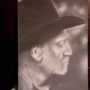 Outlaw Art Gallery & Tattoos - Ol willie Nelson love his music so I drew his picture - Tattoo Near Me - Pasadena, Texas