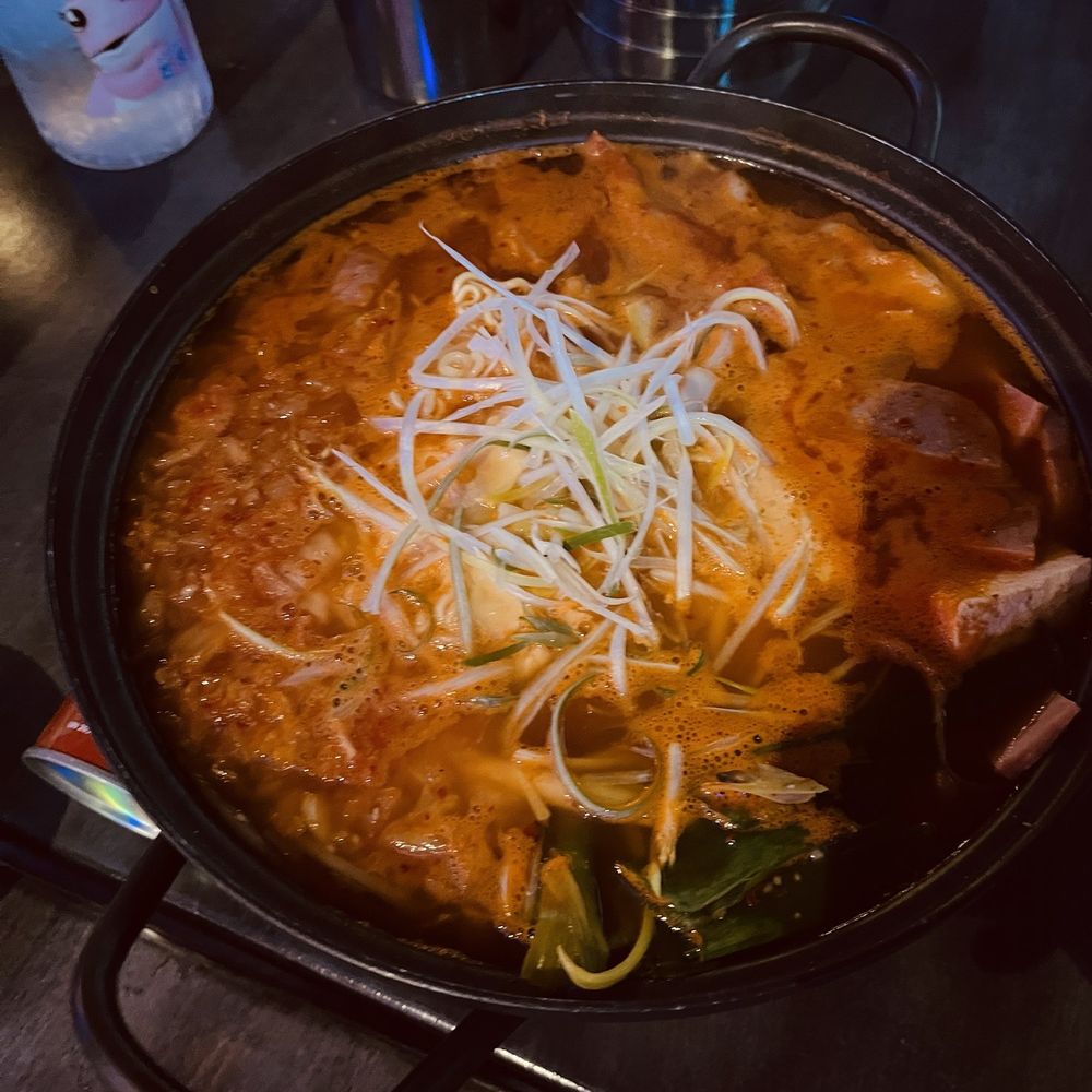 Urban Pocha - Army Budaejjigae (Army Base Stew, 부대찌개) - Korean Near Me - Pasadena, California Urban Pocha - Army Budaejjigae (Army Base Stew, 부대찌개) - Korean Near Me - Pasadena, California