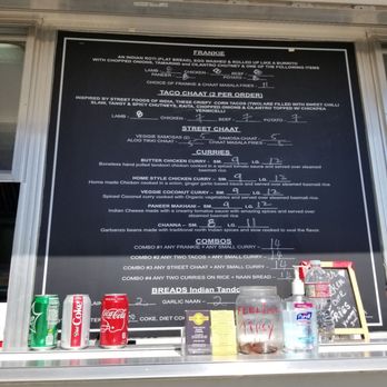India Jones - Menu - Food Trucks Near Me - Sacramento, California