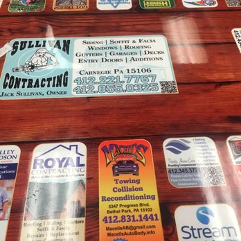 Gab & Eat - Advertising on the table. - Breakfast & Brunch Near Me - Carnegie, Pennsylvania
