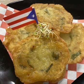 La Jibarita - Bacalaitos (cod fritters) - Puerto Rican Near Me - Clermont, Florida La Jibarita - Bacalaitos (cod fritters) - Puerto Rican Near Me - Clermont, Florida