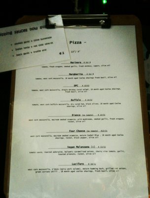 Menu photo 3 Dublin Pizza Company Dublin, D Menu photo 3 Dublin Pizza Company Dublin, D