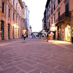 Corso Italia - Corso Italia con la nuova pavimentazione