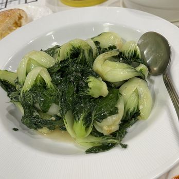 Bistro 1968 - Pan fried baby bok Choy with garlic - Dim Sum Near Me - San Gabriel, California Bistro 1968 - Pan fried baby bok Choy with garlic - Dim Sum Near Me - San Gabriel, California