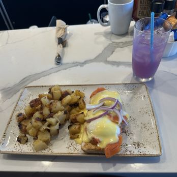 First Watch - Salmon Eggs Benedict - Breakfast & Brunch Near Me - Hickory, North Carolina