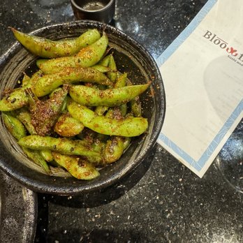 Blōōfin Sushi and Bar - Spicy edamame- not to spicy very flavorful - Japanese Near Me - Woodlands, Texas Blōōfin Sushi and Bar - Spicy edamame- not to spicy very flavorful - Japanese Near Me - Woodlands, Texas