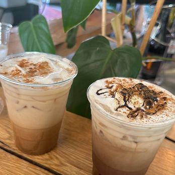 Cafe Zata - Iced cinnamon toast latte & s'mores latte - Coffee & Tea Near Me - Richmond, Virginia