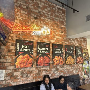 bb.q Chicken El Cajon - Inside wall / a few wing flavors - Chicken Shop Near Me - San Diego, California bb.q Chicken El Cajon - Inside wall / a few wing flavors - Chicken Shop Near Me - San Diego, California
