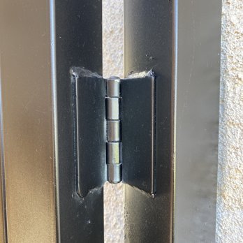 Republic Doors and Gates - Welded hinges, the way it should be for longevity! - Garage Door Services Near Me - Chula Vista, California Republic Doors and Gates - Welded hinges, the way it should be for longevity! - Garage Door Services Near Me - Chula Vista, California