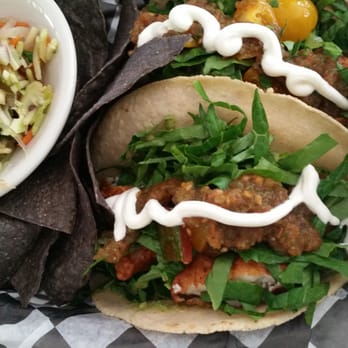 Dajio - This was mom's fish taco which was good but a litter Spicer then she expected. - Seafood Near Me - Ocracoke, North Carolina