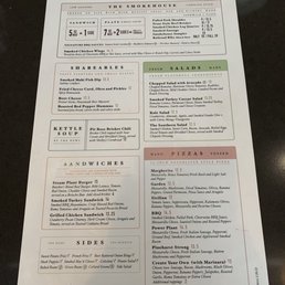 Menu Menu