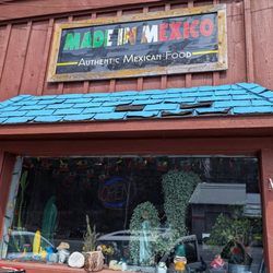 Made in Mexico - Outside of restaurant