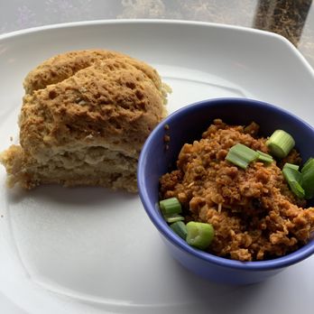 Biscuit Head - Vegan biscuit/vegan chorizo - Breakfast & Brunch Near Me - Greenville, South Carolina