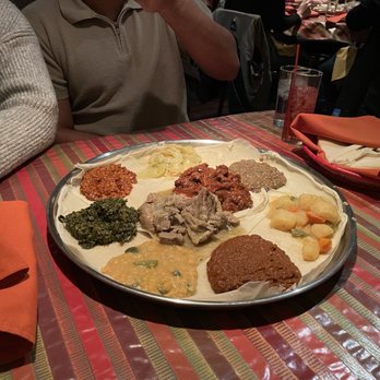 The Blue Nile - Vegetarian feast with 2 meat dishes - Ethiopian Near Me - Ann Arbor, Michigan The Blue Nile - Vegetarian feast with 2 meat dishes - Ethiopian Near Me - Ann Arbor, Michigan