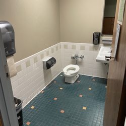 Gere Branch Library - Kid sizes toilets in the kids area