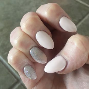 Crescent Nails - FYI these look way more amazing in person just can't take a good picture for the life of me! Thanks for my beautiful nails Kim! - Nail Salons Near Me - Bend, Oregon