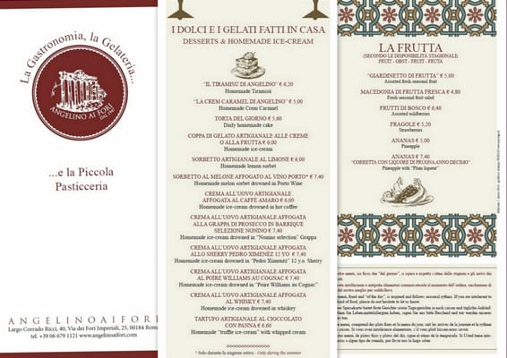 Menu photo 3 Angelino ai Fori Rome, RM