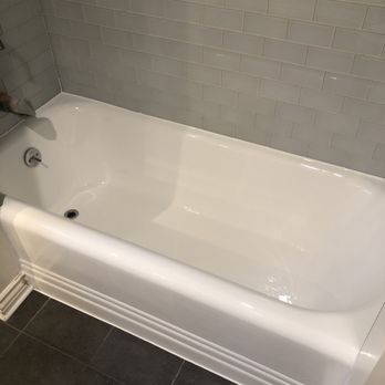 LA Reglazing - Finished tub highlighting the work of LA Reglazing...this tub is part of the original home build and they made it look like new! - Refinishing Services Near Me LA Reglazing - Finished tub highlighting the work of LA Reglazing...this tub is part of the original home build and they made it look like new! - Refinishing Services Near Me