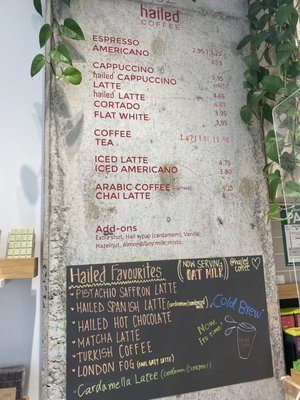 Menu photo 4 Hailed Coffee Toronto, ON Menu photo 4 Hailed Coffee Toronto, ON