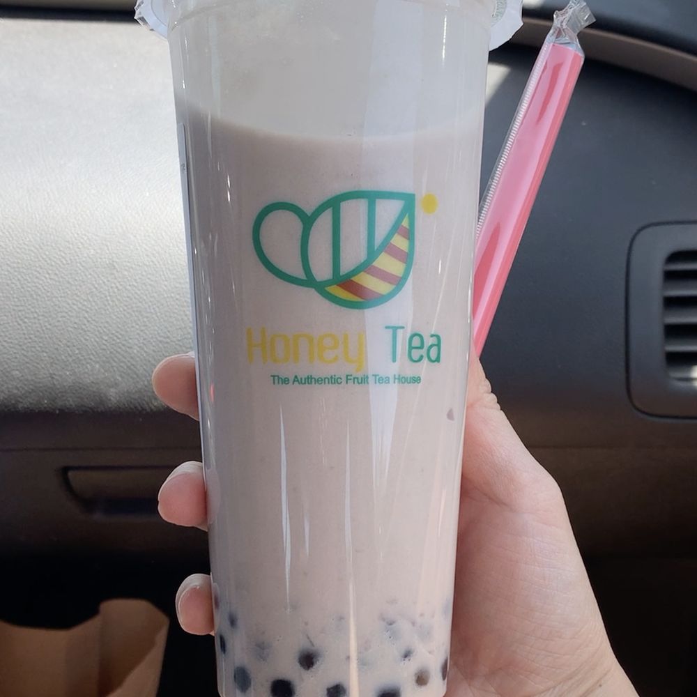 Honey Tea - Taro Milk Tea with Boba - Coffee & Tea Near Me - Pleasanton, California