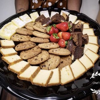 Steez Catering - a platter of desserts - Caterers Near Me