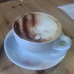 Macknade Fine Foods - Always a good guest blend coffee on offer!