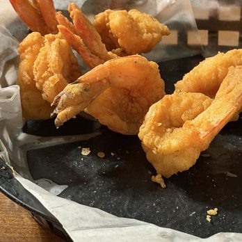 B & J's Steaks & Seafood - Fried shrimp, huge portion but we had already ate a ton - Seafood Near Me - Darien, Georgia
