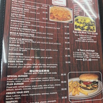 Taco Plus Mexican Restaurant & Grill - Menu - Mexican Near Me - Houston, Texas Taco Plus Mexican Restaurant & Grill - Menu - Mexican Near Me - Houston, Texas