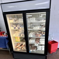 Herb Brittner's Smoked Meats - Freezer of steaks, seafoods, etc.