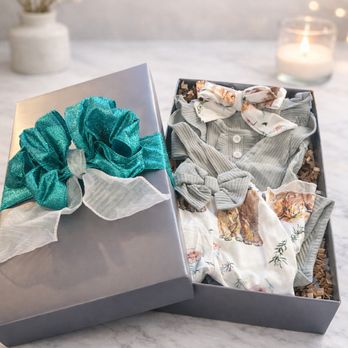 The Bow&Fold - A sweet beginning deserves a beautiful presentation--thoughtfully wrapped baby shower gifting, finished with timeless detail. - Cards & Stationery Near Me The Bow&Fold - A sweet beginning deserves a beautiful presentation--thoughtfully wrapped baby shower gifting, finished with timeless detail. - Cards & Stationery Near Me