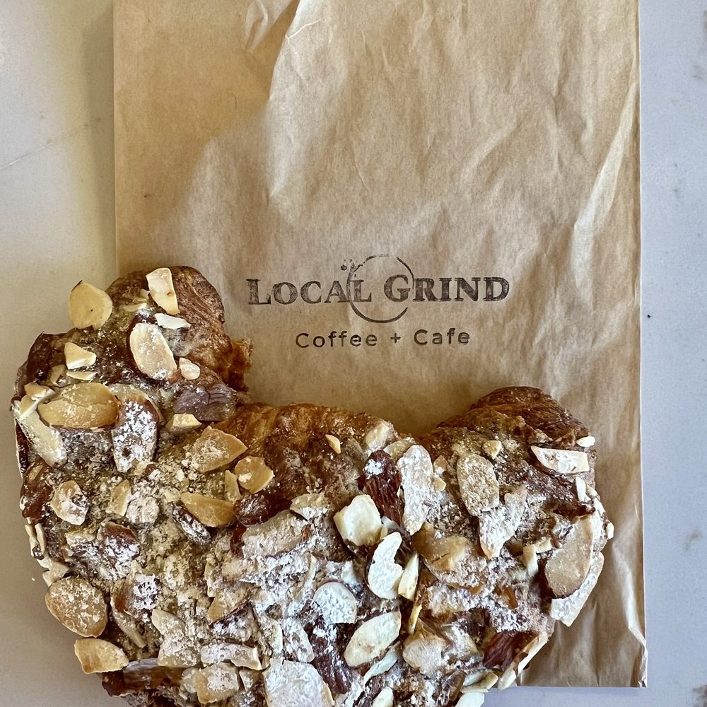 Local Grind Coffee + Cafe - Almond croissant - Coffee & Tea Near Me - Los Alamitos, California Local Grind Coffee + Cafe - Almond croissant - Coffee & Tea Near Me - Los Alamitos, California