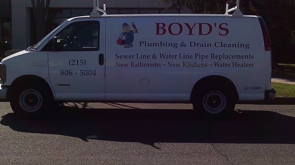 Boyd's Plumbing & Drain Cleaning Logo