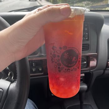 Tea Maru - Strawberry Blast - Bubble Tea Near Me - San Gabriel, California