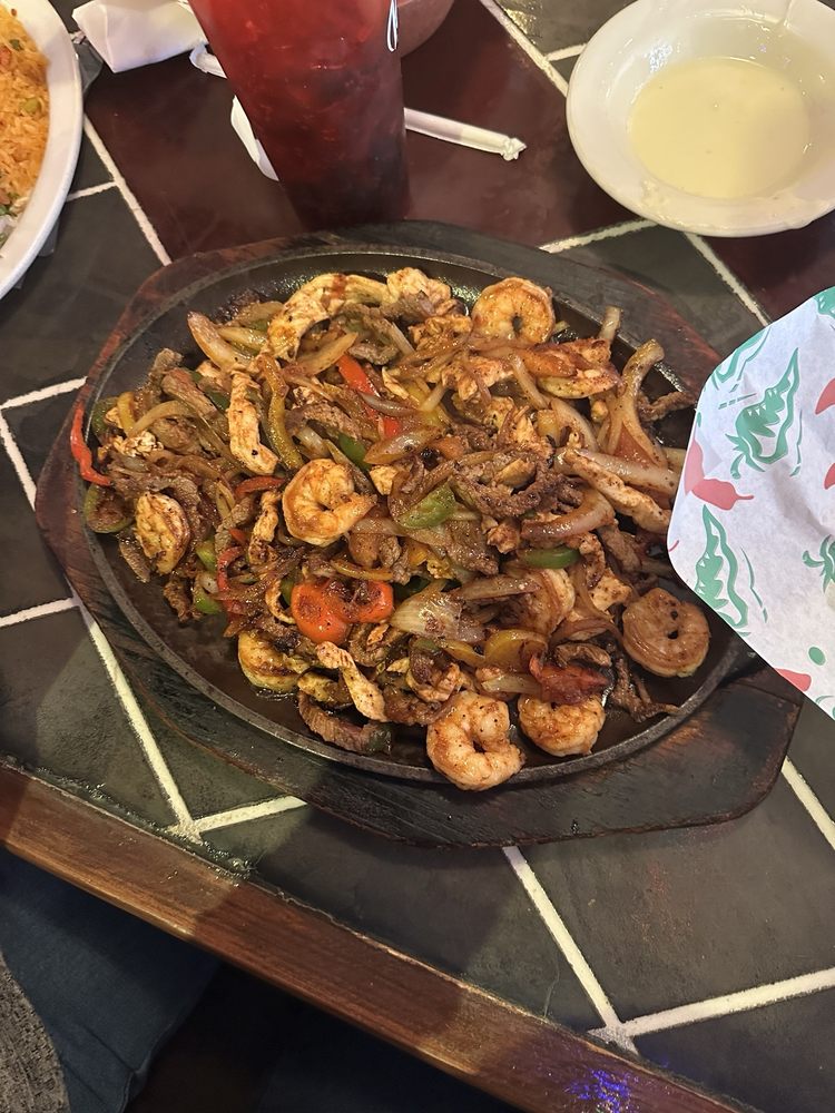 Food from La Fiesta Mexican Restaurant