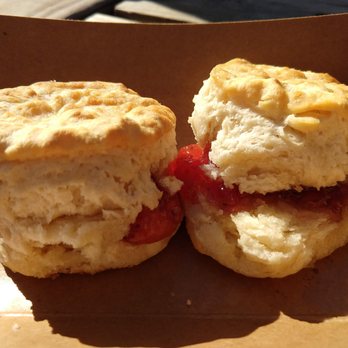 Biscuits + Groovy - Bee Gees w/ Strawberry Jam - Food Trucks Near Me - Austin, Texas