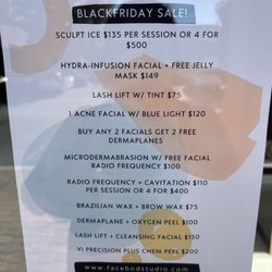Face Bod Studio - Black Friday Sale!