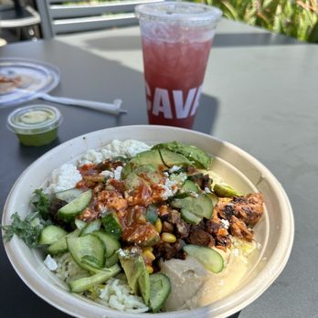 CAVA - Harissa chicken - Mediterranean Near Me - San Diego, California