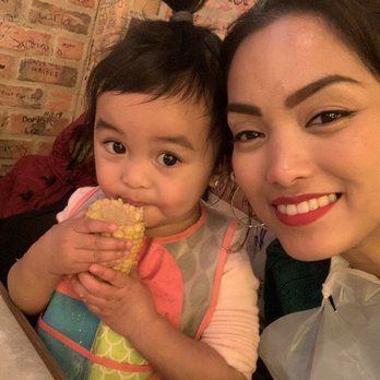 Shell Shock Seafood House - Our little one enjoying their - Seafood Near Me - Hayward, California