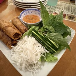 4 Spring rolls for $9.50 4 Spring rolls for $9.50