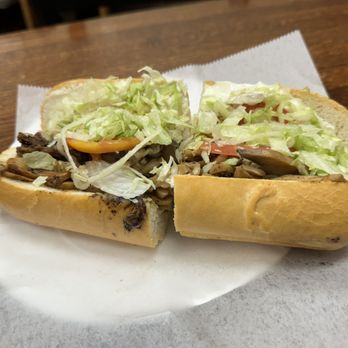 Peppi's - Mushroom steak hoagie! so good! - Burgers Near Me - Pittsburgh, Pennsylvania
