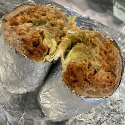 Chicken el pastor burrito Chicken el pastor burrito