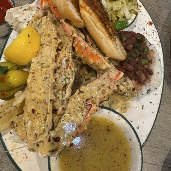 Stevie's Creole Cafe - Don't sleep on this king crabs. That garlic sauce should have its own patent. It's soooo Good. - Cajun/Creole Near Me - Los Angeles, California