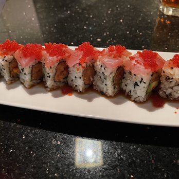 Tokyo Station - Lady in Red sushi roll - Japanese Near Me - Ogden, Utah