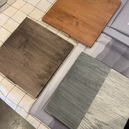 Various wood finishes