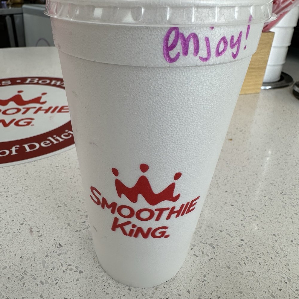 Smoothie King - Bananaberry smoothie with vanilla froyo - Juice Bars & Smoothies Near Me - Kennesaw, Georgia Smoothie King - Bananaberry smoothie with vanilla froyo - Juice Bars & Smoothies Near Me - Kennesaw, Georgia