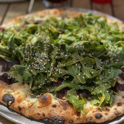Pizzeria Lola - Trust me, there's a Korean BBQ Pizza under there.