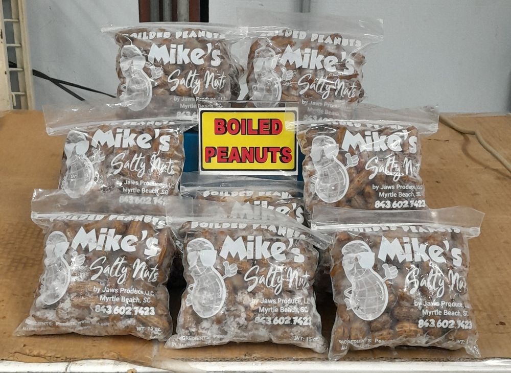 Mike's Salty Nuts Logo