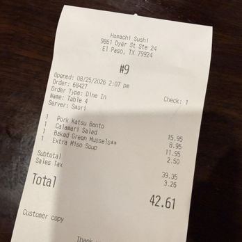 Hamachi Sushi - Check - Sushi Bars Near Me - El Paso, Texas Hamachi Sushi - Check - Sushi Bars Near Me - El Paso, Texas